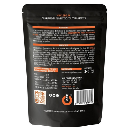 WUG SEX SENSE - VIIVYTTÄVÄ Sperman VIIVYTTÄJÄ 10 YKSIKKÖÄ