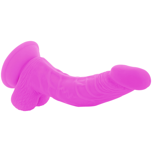 DIVERSIA - JOUSTAVA VÄRÄILEVÄ DILDO VIOLETTI 21,5 CM -O- 4,5 CM