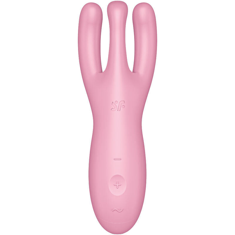 SATISFYER - KOLMEN MUKAAN 4 VIBRAATORIASETUS, PINKKI