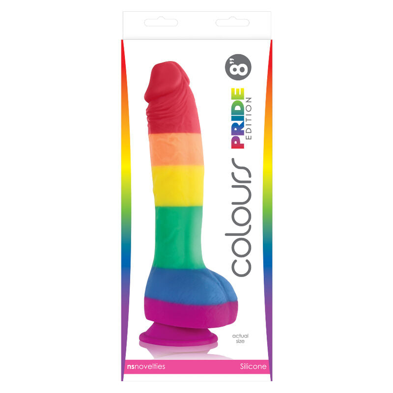 PRIDE - LGBT-LIPPU-DILDO 19 CM
