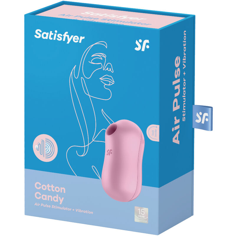 SATISFYER - HATARAPULLINEN ILMASTIMULAATTORI JA VIBRAATORI LILAN VÄRINEN
