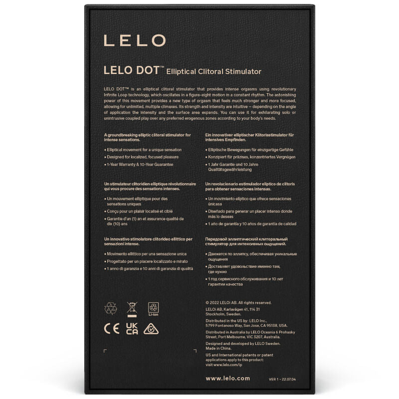 LELO - POT KLITORISSTIMULATOR - ROSA