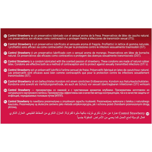 CONTROL - ADAPTA MANSIKKA KONDOMI 144 KPL