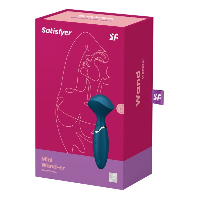 SATISFYER - MINI WOND-ER SININEN