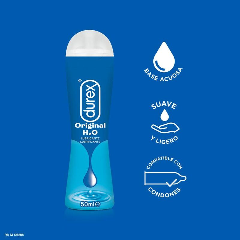 DUREX - DUREX PLAY LUONNOLLINEN H2O-LIUKKUVOIDE 50 ML