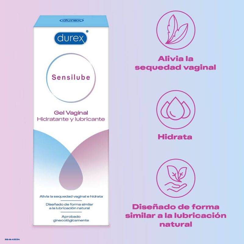 DUREX - SENSILUBE KOSTEUTTAVA GEELILIUKASTIKE 40 ML