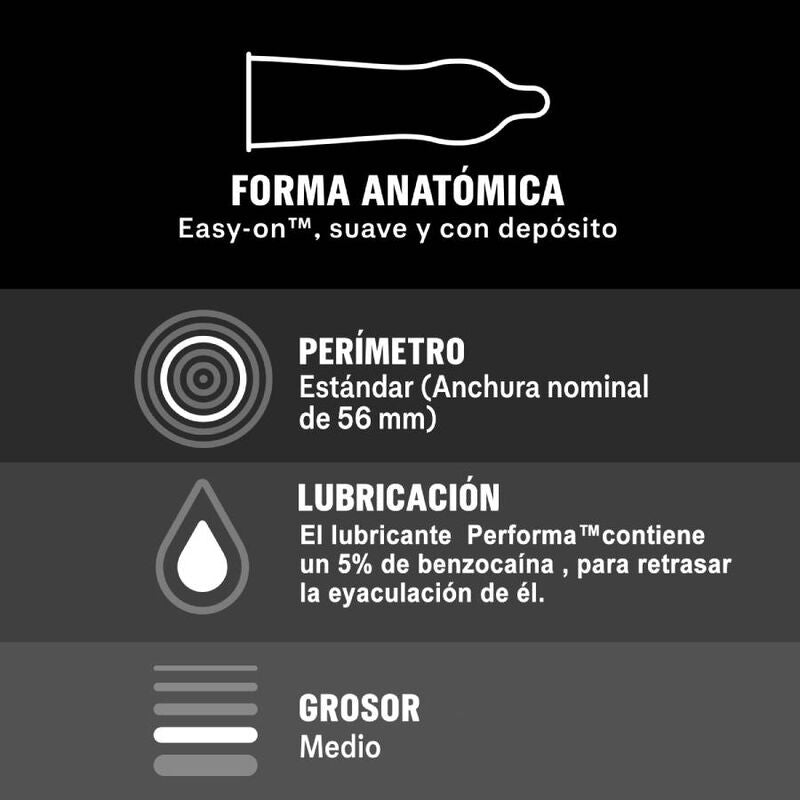 DUREX - NAUTINTO PITKÄKESTOINEN VIIVÄSTYS 12 YKSIKKÖÄ