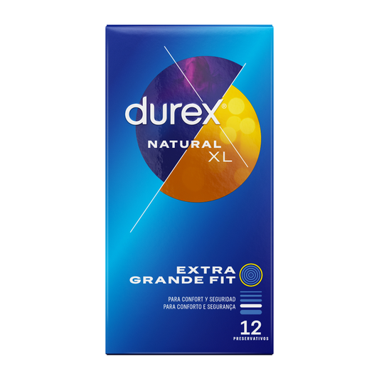 DUREX - NATURAL XL 12 YKSIKKÖÄ