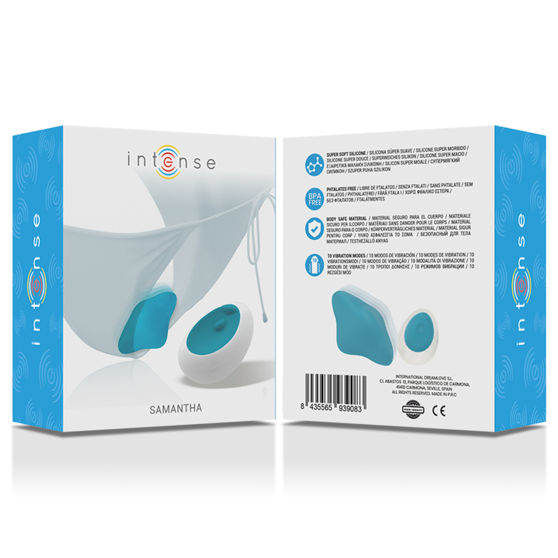 INTENSE - SAMANTHA ALUSHOUSUT, KAUKOSÄÄDIN, SININEN