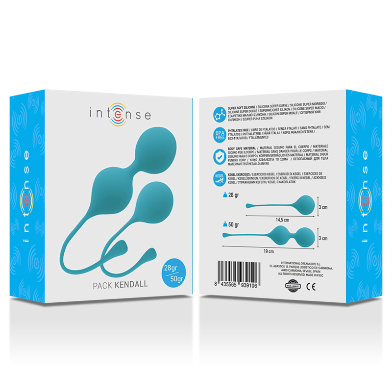 INTENSE - KEGEL-KUULAPAKKAUS KENDALL BLUE