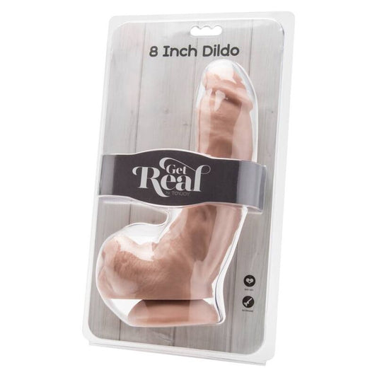 OLE TOSI - DILDO 20,5 CM KUULIPALOILLA