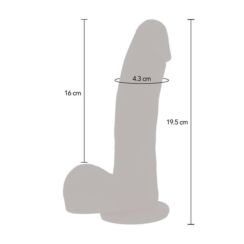 OLE TOSI - MAGNEETTINEN SYKE LUOTTAVA DILDO SKIN