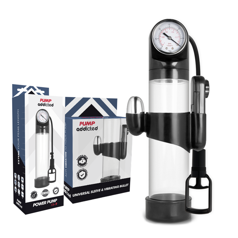 PUMP ADDICTED - RX9 LÄPINÄKYVÄ VIBRAATTORI