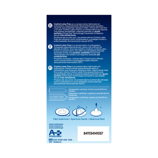 CONTROL - ILMAISIA SYNTTILAISIA LATEKSIKONDOMEJA 5 KPL