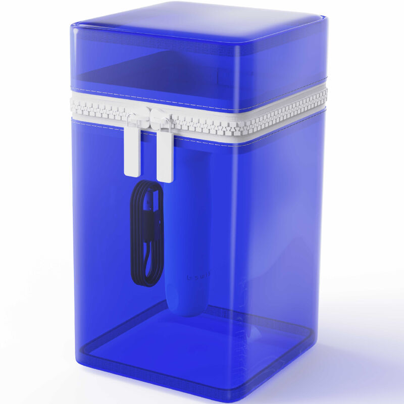 B SWISH - BCUTE CURVE INFINITE CLASSIC RAJOITETUN ERÄN SININEN LADATTAVA SILIKONIVIBRAATORI