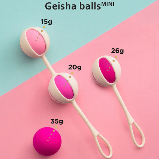 G-VIBE - 4 GEISHA-PALLON PAKETTI, MINI, VIOLETTI