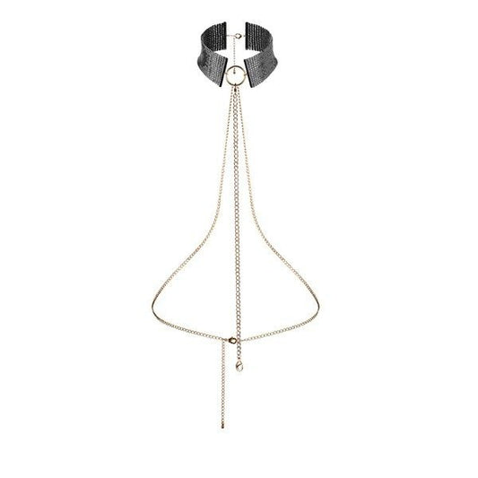 BIJOUX - DÉSIR MÉTALLIQUE MUSTA METALLINEN KAULAKORU