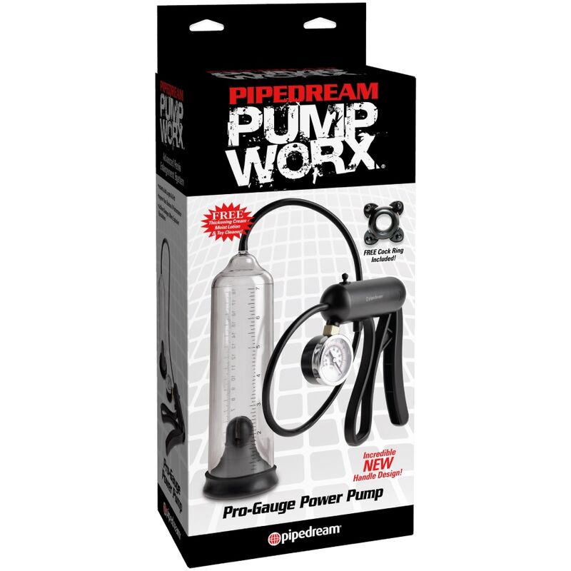 PUMPPU WORX - PRO-GAUGE POWER PUMPPU LÄPINÄKYVÄ
