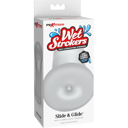 FETISH FANTASY EXTREME - SLIDE & GLIDE STROKER SILIKON TRANSPARENT