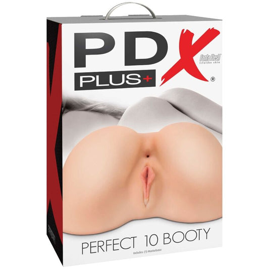PDX PLUS - PERFECT 10 BOOTY KAKSOISSÄPPÄINEN MASTURBAATORI