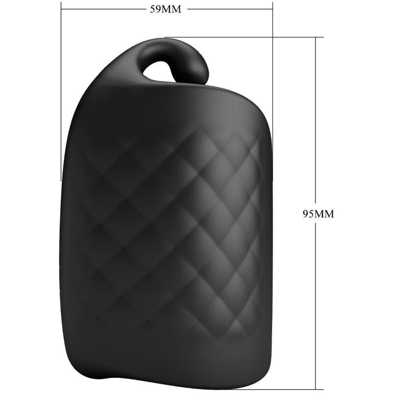 PRETTY LOVE - MANUAALINEN MASTURBAATORI GLAND-LADATAVALLE VIBRAATORILLE