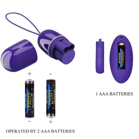 KAUNIS RAKKAUDEN - ARVIN YOUTH VIOLATING EGG -KAUKOSÄÄTIMEN VIOLETTI