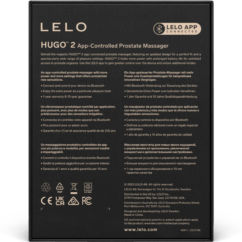 LELO - HUGO 2 GRÖN PROSTATAMASSAGEAPPARAT