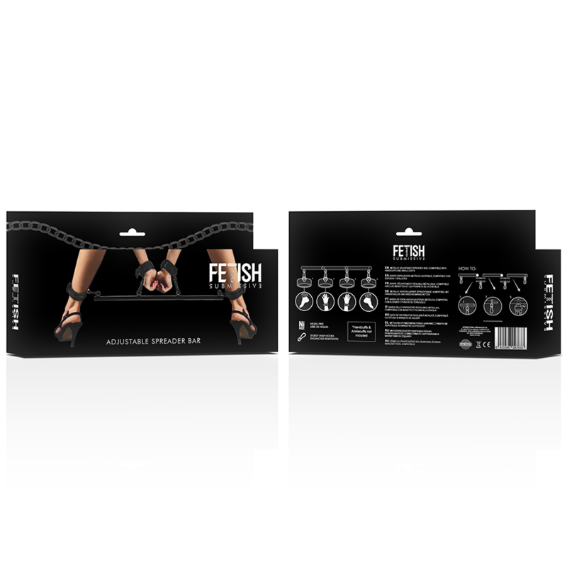 FETISSINEN ALISTUVASIDONTA - SÄÄDETTÄVÄ EROTUSTANKO 4 OSAA