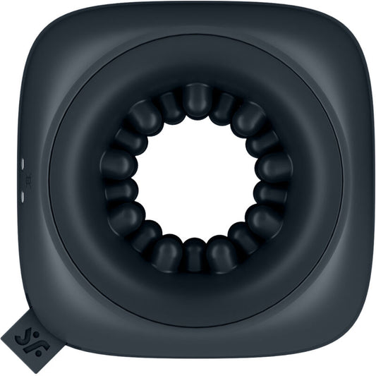 SATISFYER - RENKAALLA VARUSTETTU MASTURBAATORI JA VIBRAATORI