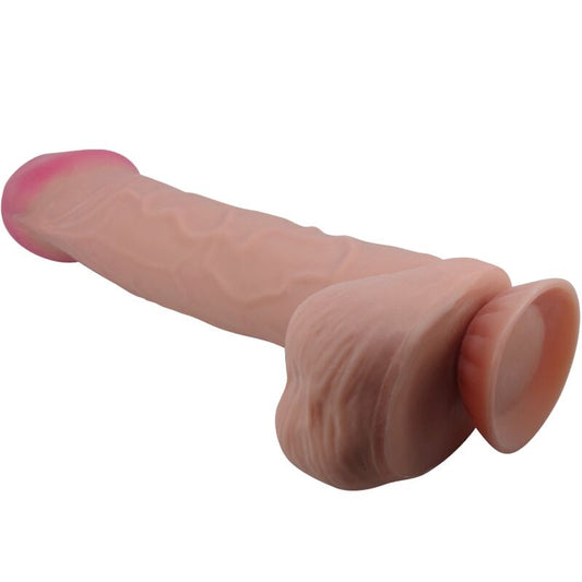 PRETTY LOVE - LIUKUVAN IHON SARJA REALISTINEN DILDO LIUKUVALLA IMUKUPILLA RUSKEA 26 CM