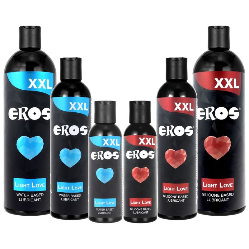 EROS - XXL LIGHT LOVE vesipohjainen 600 ml