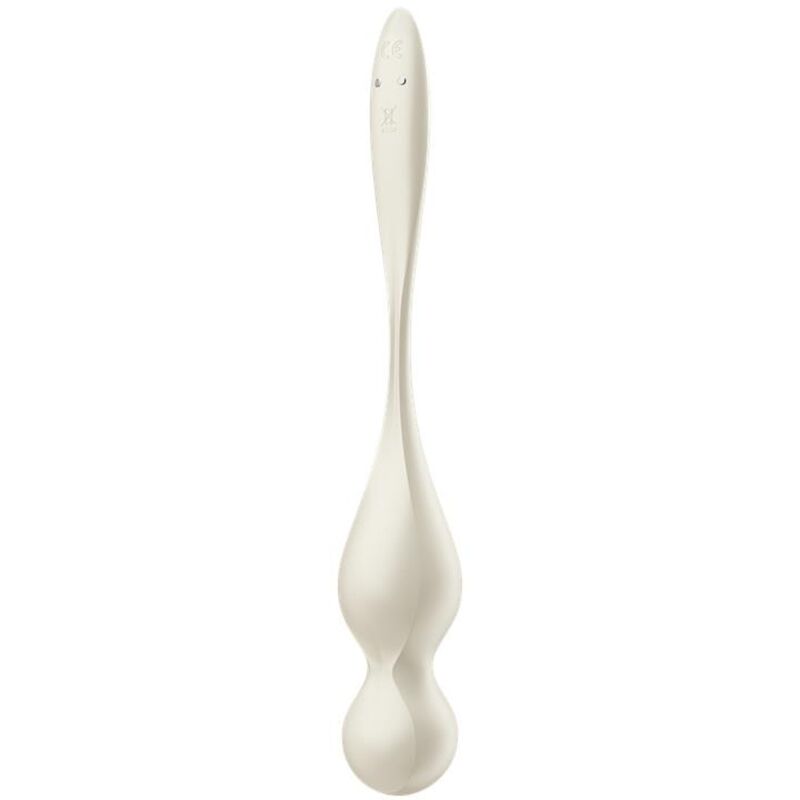 SATISFYER - LOVE BIRDS VÄRISEVÄT KEGEL-KUULOKKEET VALKOISET