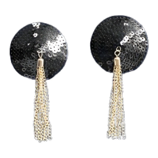 CHILIROSE - CR 4714 NÄNNIN SUOJAT MUSTA