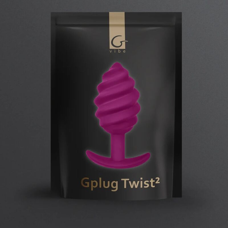 G-VIBE - GPLUG TWIST 2 LILA ANALPLUGG