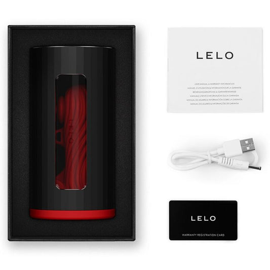 LELO - F1S V3 UROS MASTURBATORI PUNAINEN