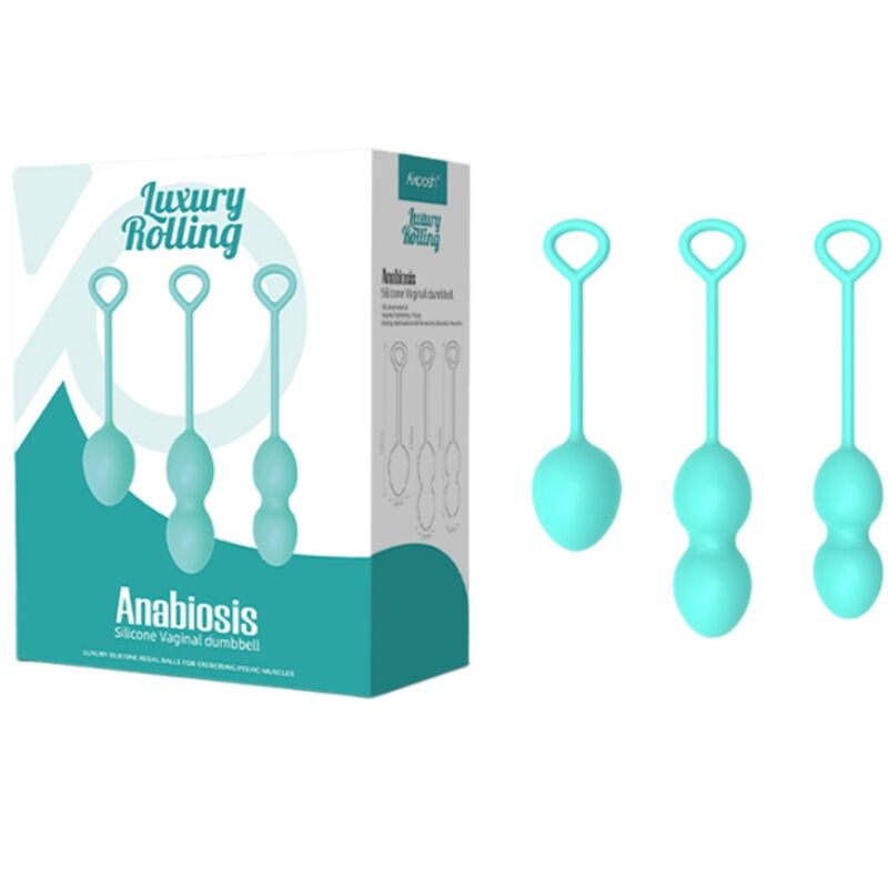 ARMONY - ANABIOSIS-emätinpaino, 3 tasoa, vihreä