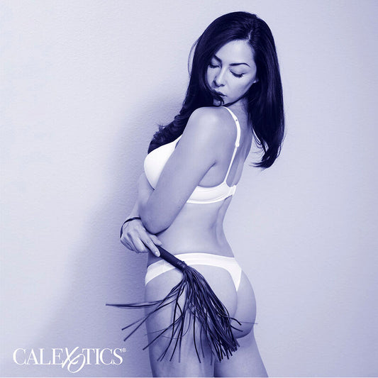 CALEXOTICS - YÖLLINEN RUOKASUOJA, NAHKA, MUSTA