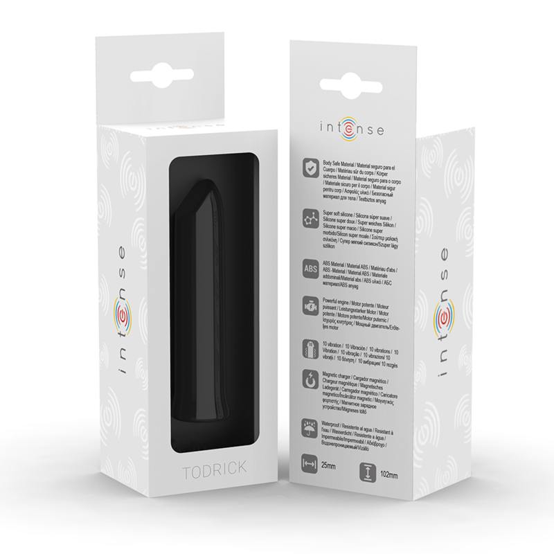 INTENSIIVINEN - TODRICK BLACK KLITORAALINEN STIMULOIVA LUOTI