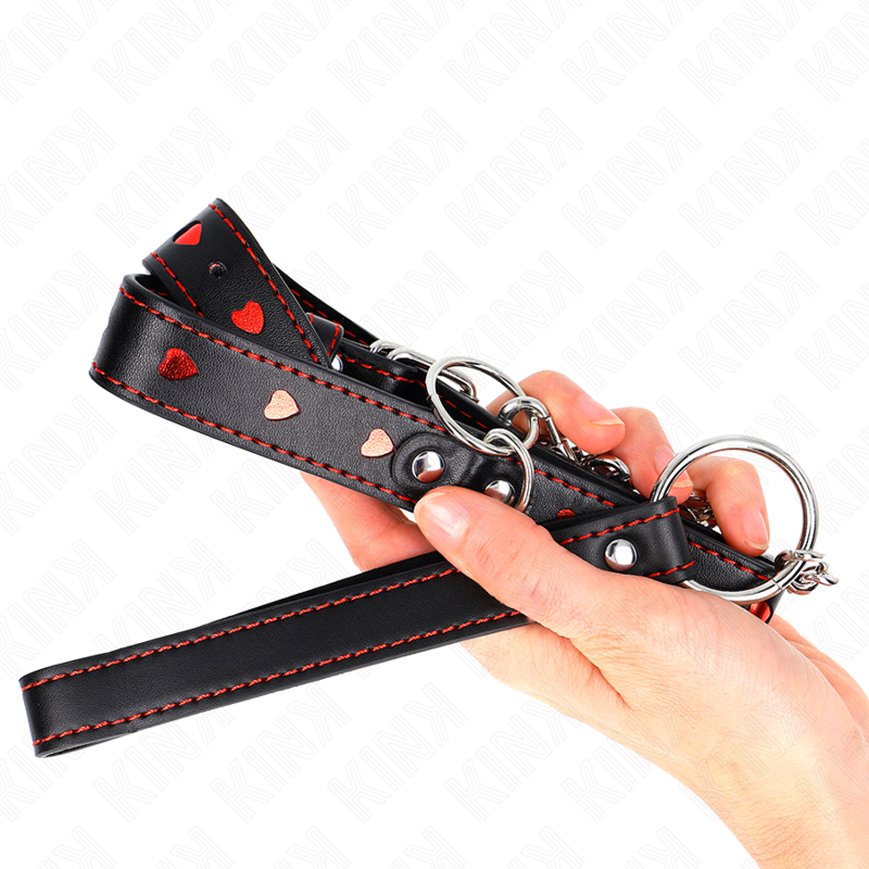 KINK - KAULAKORU HIHNALLA 65 CM SYDÄN YKSITYISKOHDAT 52,5 X 2,5 CM