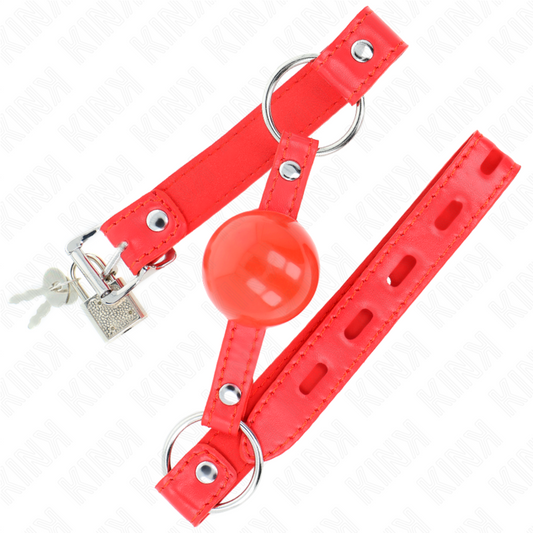KINK - TPE-PALLO 4 CM SUUKAPALLO ROJO-LUKOLLA 60 X 2 CM