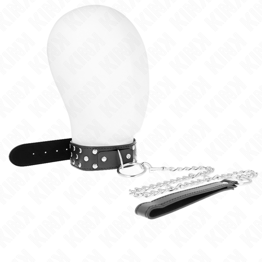 KINK - SORMUSNIITTIKAULAKAULAKORU VYÖLLÄ 65 CM MUSTA SÄÄDETTÄVÄ 36-50 CM X 3,8 CM