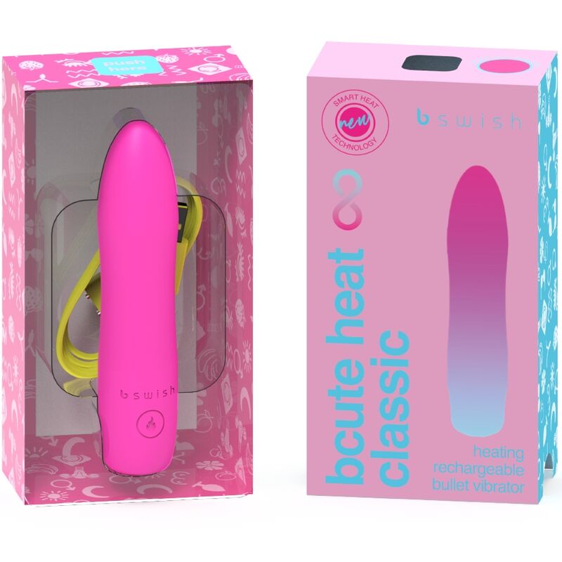 B SWISH - BCUTE INFINITE HEAT KLASSISK VÄRMEBAR VIBRATOR ROSA