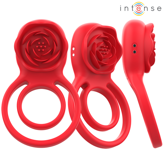 INTENSIV - GAIL STIMULATOR ROSE 10 VIBRATIONER RÖD FJÄRRKONTROLL