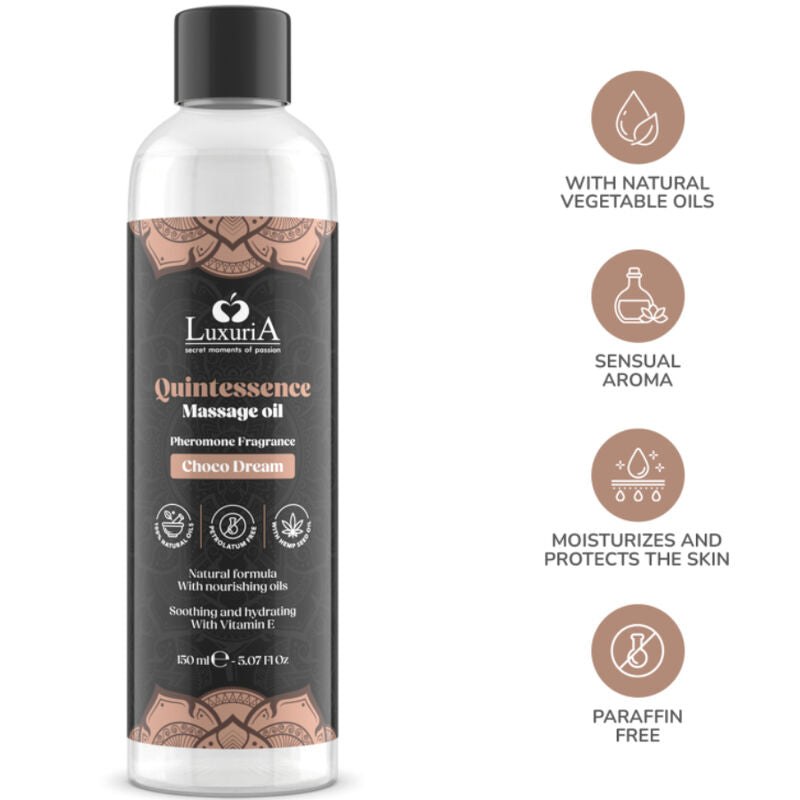 INTIMATELINE LUXURIA - SUKLAAHIERONTAÖLJY 150 ML