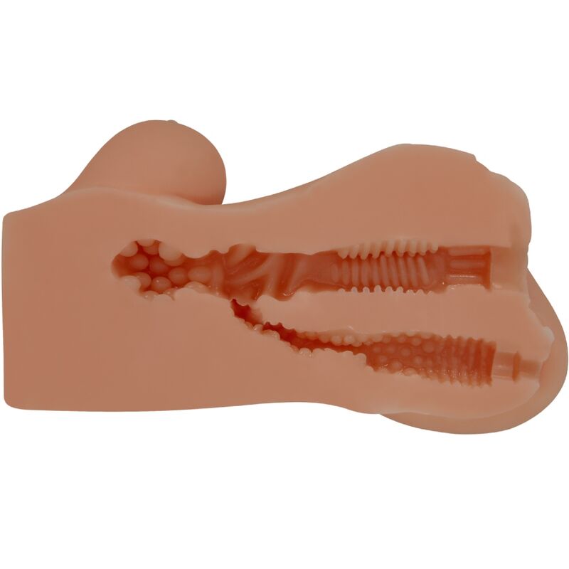 CRAZY BULL - HANNAH KAKSOISMASTURBAATTORI VAGINA & PERÄPÄÄLLÄ REALISTINEN MULATTI