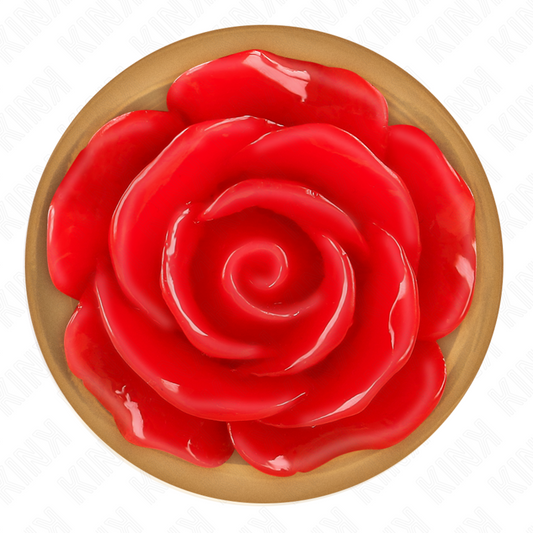 KINK - VAALEANPUNAISEN KULTAINEN ANAALITULPPA PUNAISELLA RUUSULLA M