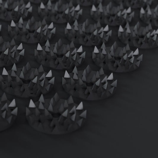 LELO - MUSTA HIERONTA-AKUPAINESMATTO