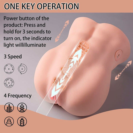XISE - LYDIA NAISTEN VAGIINAMASTURBAATORI TYÖNTÖÖN 25 CM