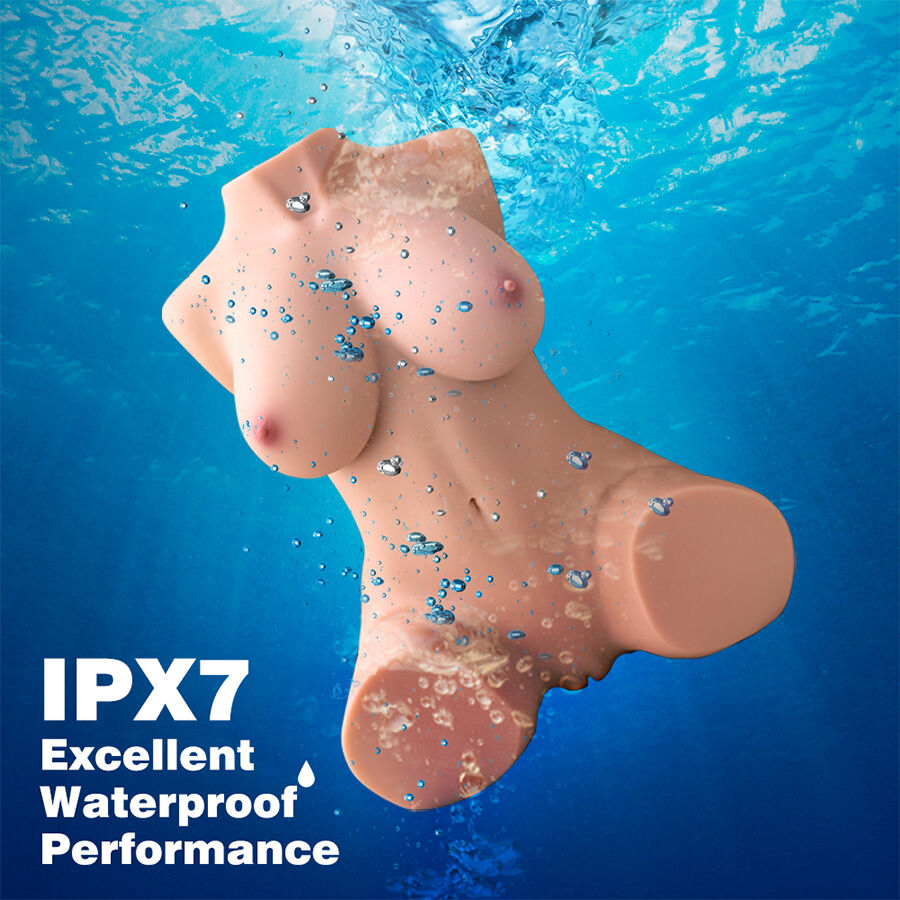 XISE - DANIA TYÖNTÄVÄ REALISTINEN VÄRISEVÄ NAISEN TORSON 52 CM