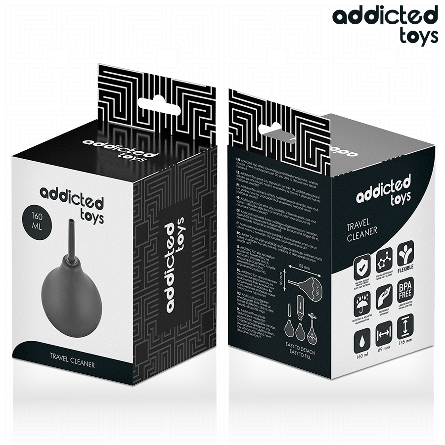 ADDICTED TOYS - MATKAPUTKA-ANAALIPUHDISTUSAINE KOKO M 160 ML